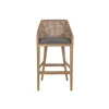 Stool Home ESPRIT Brown Grey Rattan 51 X 52 X 100 CM