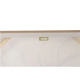 Nightstand Alexandra House Living Cherry tree Metal Wood MDP 41 x 62 x 35 cm 3 drawers