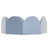 Valet Tray Home ESPRIT Blue Turquoise Metal Urban Bow 20 x 20 x 7 cm (2 Units)