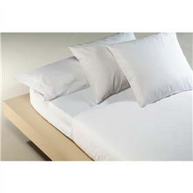 Top sheet Hosteline IRIS White Small double