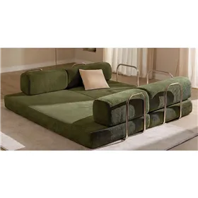 Bedspread (quilt) Hosteline BLACK LINE Black Single (2 Pieces)