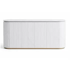 Fitted bottom sheet Hosteline IRIS PREMIUM White King size
