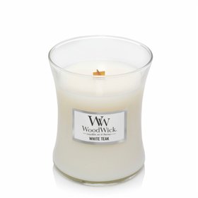 „WoodWick“ vidutinio dydžio „Hourglass Candles“ kvapioji žvakė, baltas tikmedis, 275 g