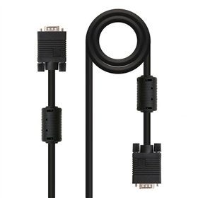 VGA Cable NANOCABLE 10.15.0106 Black 6 m