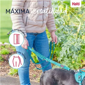 Dog Lead Trixie New Premium Cobalt blue XS/S