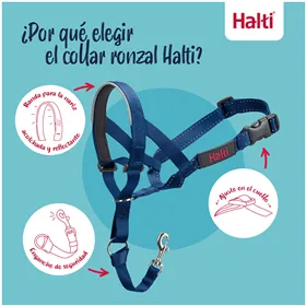 Dog Harness Trixie Comfort Sof Azul Océano XXS/XS