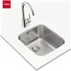 Sink with One Basin Teka Silver