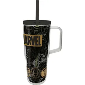 Thermal Cup with Lid Marvel Golden Treasure 860 ml