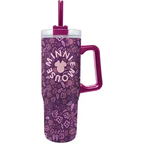 Thermal Cup with Lid Minnie Mouse Cherrylicious 920 ml