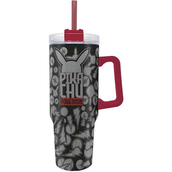 Thermal Cup with Lid Pokémon  Meltdown 920 ml