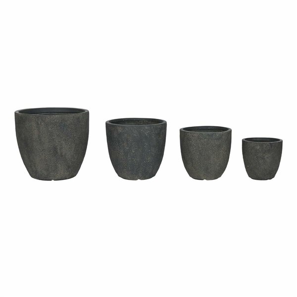 Set of Planters Home ESPRIT Multicolour