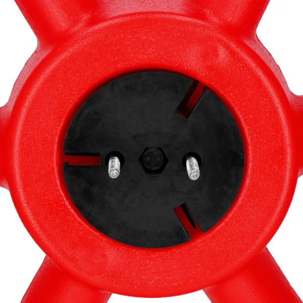 Steering Wheel for Playground Springos KG0038 for Kids, Nautical Toy, Red