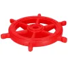 Steering Wheel for Playground Springos KG0038 for Kids, Nautical Toy, Red