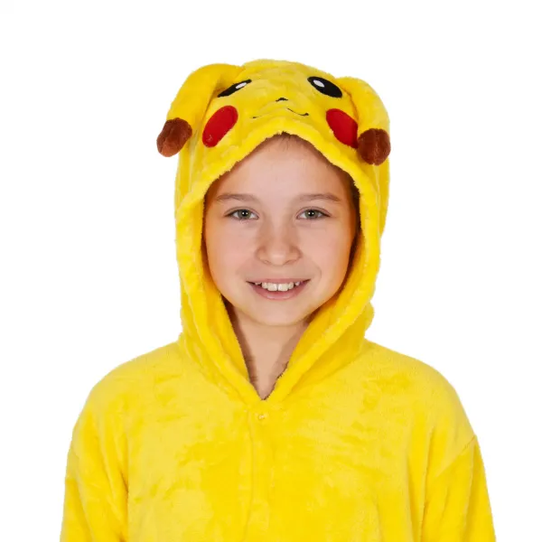 Kigurumi pidžaama Pikachu Springos HA7315, 130-140 cm, laste ühes tükis ülikond