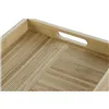 Tray DKD Home Decor Natural Bamboo 43 x 27 x 4,5 cm