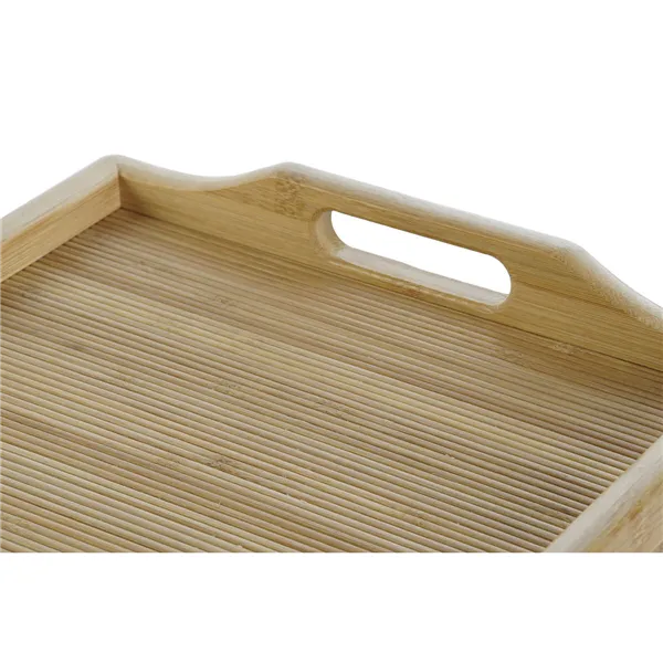 Folding Tray for Bed DKD Home Decor Bamboo 64 x 30 x 24 cm