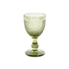 Set of cups DKD Home Decor Green Crystal 325 ml