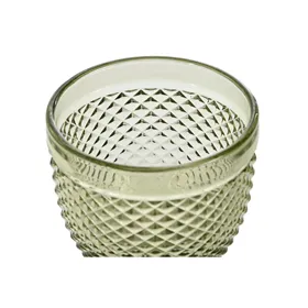 Set of cups DKD Home Decor Green Crystal 325 ml