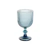 Set of cups DKD Home Decor Blue Crystal 325 ml