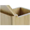 Salt Shaker with Lid DKD Home Decor Natural Bamboo 10 x 13 x 10 cm