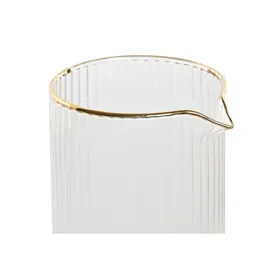 Jug Home ESPRIT Transparent Golden Crystal
