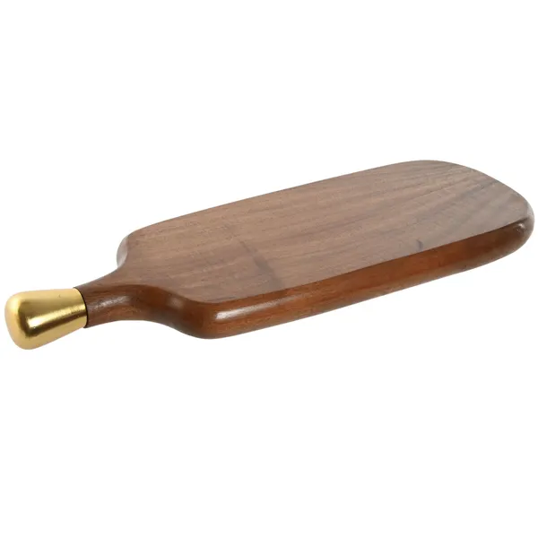 Cutting board Home ESPRIT Golden Natural 43 x 15 x 3 cm