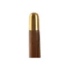 Kitchen Paper holder Home ESPRIT Golden Natural Stainless steel Acacia 18 x 18 x 36,5 cm