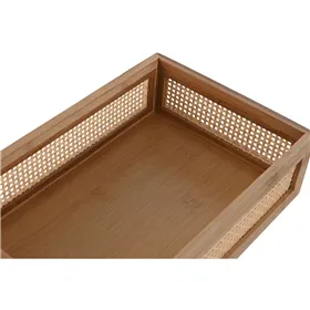 Snack tray Home ESPRIT Natural 26 x 17 x 7 cm