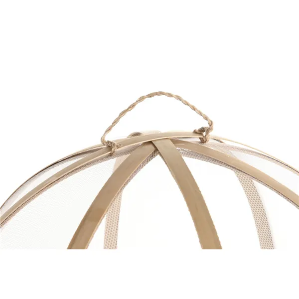 Plate cover Home ESPRIT Bamboo 35 x 35 x 22 cm