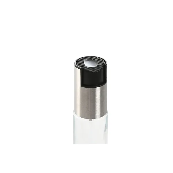 Cruet Home ESPRIT Transparent Stainless steel Crystal 100 ml 4 x 4 x 18,3 cm