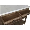 Kitchen furniture Home ESPRIT White Natural 120 x 60 x 97 cm 131 x 61,5 x 97 cm