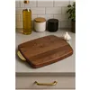 Cutting board Home ESPRIT Golden Natural 40,5 X 26,6 X 4,5 CM