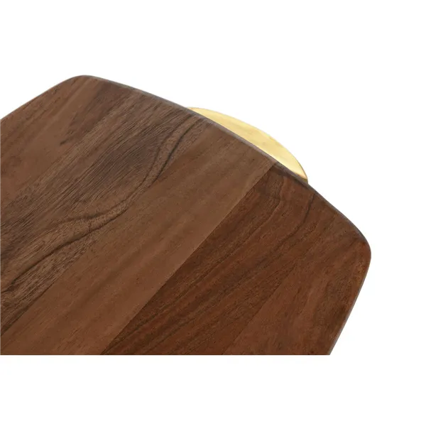 Cutting board Home ESPRIT Golden Natural 40,5 X 26,6 X 4,5 CM