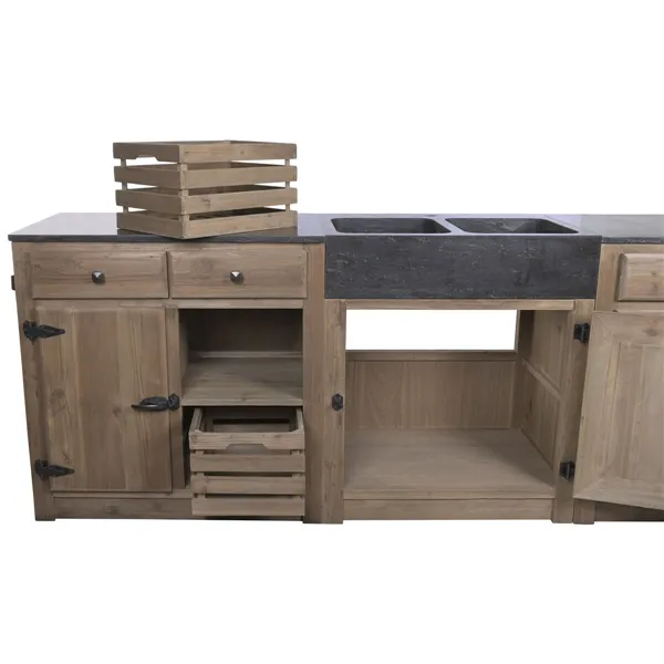 Kitchen furniture Home ESPRIT 236 X 55 X 86 CM