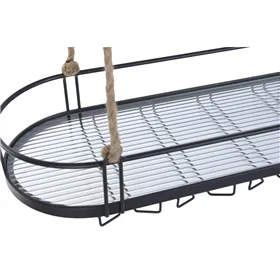 Bottle rack Home ESPRIT Black 119 X 29 X 15 CM