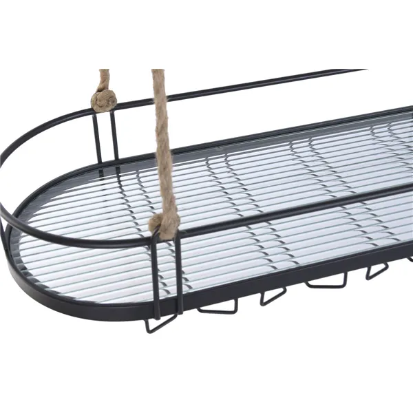 Bottle rack Home ESPRIT Black 119 X 29 X 15 CM