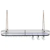 Bottle rack Home ESPRIT Black 119 X 29 X 15 CM