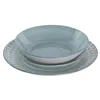 Dinnerware Set Home ESPRIT Turquoise Porcelain 18 Pieces