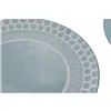 Dinnerware Set Home ESPRIT Turquoise Porcelain 18 Pieces