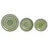 Dinnerware Set Home ESPRIT Green Porcelain Arab 18 Pieces