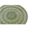 Dinnerware Set Home ESPRIT Green Porcelain Arab 18 Pieces