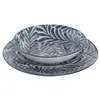 Dinnerware Set Home ESPRIT Blue Porcelain 18 Pieces