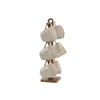 Set of Mugs Home ESPRIT Beige Urban 160 ml