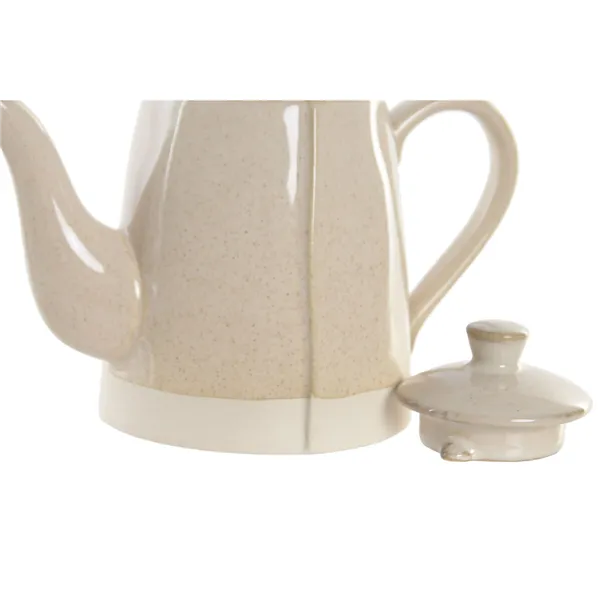 Teapot Home ESPRIT Beige Stoneware 600 ml