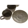 Piece Coffee Cup Set Home ESPRIT Green Stoneware 90 ml 6 Pieces