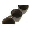 Set of Mugs Home ESPRIT Green Urban 160 ml