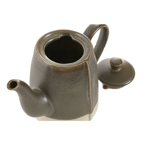 Teapot Home ESPRIT Green Stoneware 600 ml