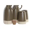 Oil and Vinegar Set Home ESPRIT Green Acacia Stoneware Urban 19 x 16 x 22,5 cm
