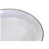 Dinnerware Set Home ESPRIT White Black Porcelain 18 Pieces