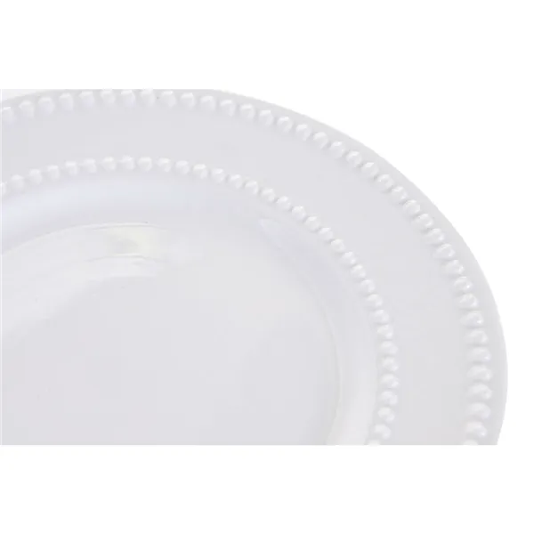 Dinnerware Set Home ESPRIT White Porcelain Glam 18 Pieces
